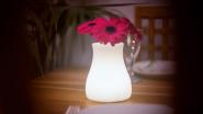 Valentins-LED-Vase Olio von Lampenwelt