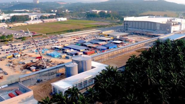 Osrams neue LED-Chipfabrik in Kulim, Malaysia
