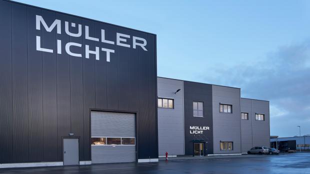 Neues Logistikzentrum von Müller-Licht