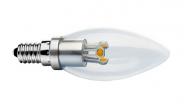 Das Phantasialand hat bereits zahlreiche Leuchten umgerüstet und hat damit Energiekosten und CO₂-Ausstoß nachhaltig reduziert. Diese E14-Lampe mit 3 W und 2.700 K soll sich besonders für Kronleuchter eignen. Foto: LEDeXCHANGE GmbH
