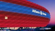 Designstudie/Visualisierung der Allianz Arena mit ihrer künftigen Philips LED-Fassadenbleuchtung.