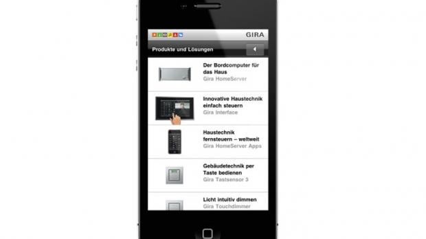 App: Intelligente Gebäudesteuerung von Gira im App Store