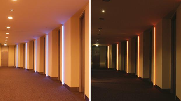 Dilitronics realisiert Lichtdesign für Deutschlands zweithöchstes Hotel