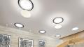 Effiziente LED-Leuchten illuminieren geschichtsträchtige Räume mit hohen Decken