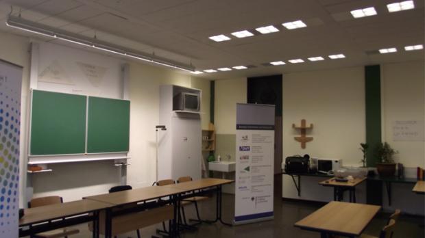 Effizientes Licht für Klassenräume