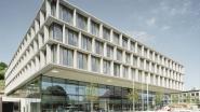 Passt zu Stuttgart: Die Fassade des IHK-Neubaus besteht aus Muschelkalk, einem regionalen Baustein. Foto: Brigida González