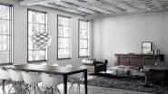 Die Kollektion Phi von B.Lux umfasst Ausführungen als Tisch-, Steh-, Wand- und Deckenleuchte sowie Hängeleuchten in drei Größen. 