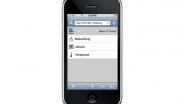 IP-Control Mobile: Die Erweiterung von IP-Control kann per Browser z. B. mit dem iPhone aufgerufen werden. 