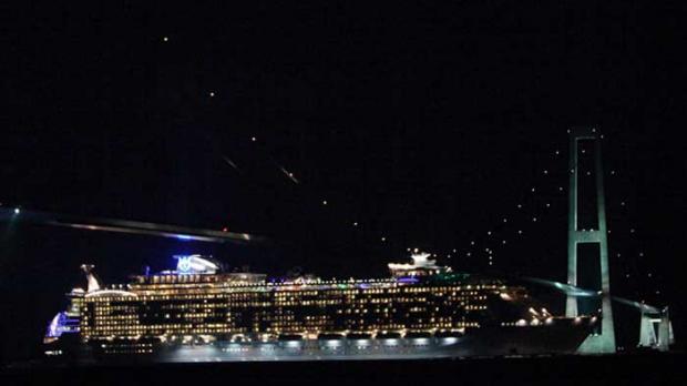 LED auf dem größten Kreuzfahrtschiff der Welt