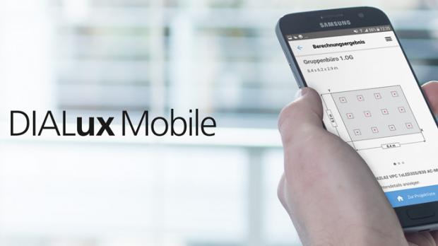 Lichtplanung mit Tablet oder Smartphone per Dialux Mobile