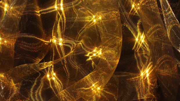 MagicGewebe erzeugt dreidimensionale Lichtstrukturen