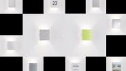 Die Frontfläche der APP-Leuchte von Serien Lighting besteht aus dem Verbund der Trägerplatte mit einer darauf fixierten zweiten, wählbaren Acrylglasscheibe als dekorativem Element.Fotos: Christoph Lison