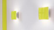 App Leuchte mit Plexiglas-Front: Fluoreszierend Grün 6C02 GT. Foto: Ingmar Kurth