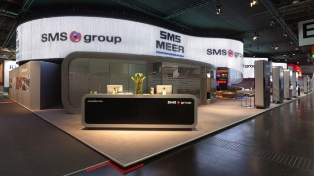 Messestand der Superlative: SMS Group auf der METEC 2011