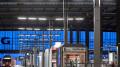 Hauptbahnhof München mit Beleuichtung von Norka
