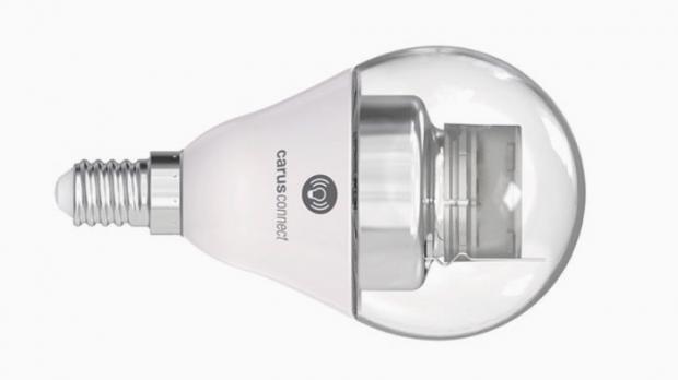 LED-Retrofitlampe 'Smart White' von Carus mit E14-Fassung