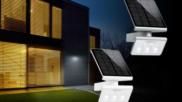 Steinel: Effiziente und lichtstarke LED-Solarleuchten mit Sensor