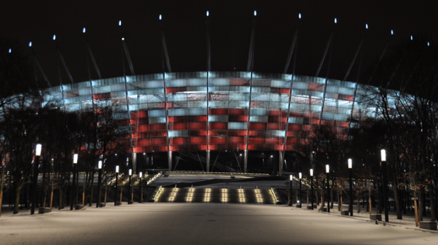 Tridonic LED-Module zeigen den Weg für UEFA EURO Stadion in Warschau