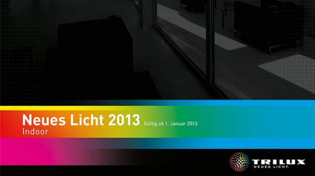 Kompaktes Format, geballter Inhalt – die Trilux-Kataloge ′Neues Licht 2013′ erscheinen im neuen Look. 
