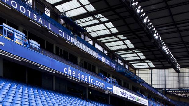 Umrüstung der Stadionbeleuchtung: FC Chelsea spielt zukünftig mit LED-Flutlicht. Foto: Philips
