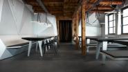 Paarig aufgehängt beleuchtet Roxxane die sechs Tische im neu gestalteten Bereich der Gaststube. Foto: Designliga/AUDI AG