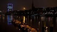 Einweihung der LED-Illumination am Weser Tower Bremen,  Fotos: A&O Lighting Technology GmbH 