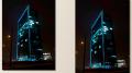 Weser Tower mit LED-Festinstallation