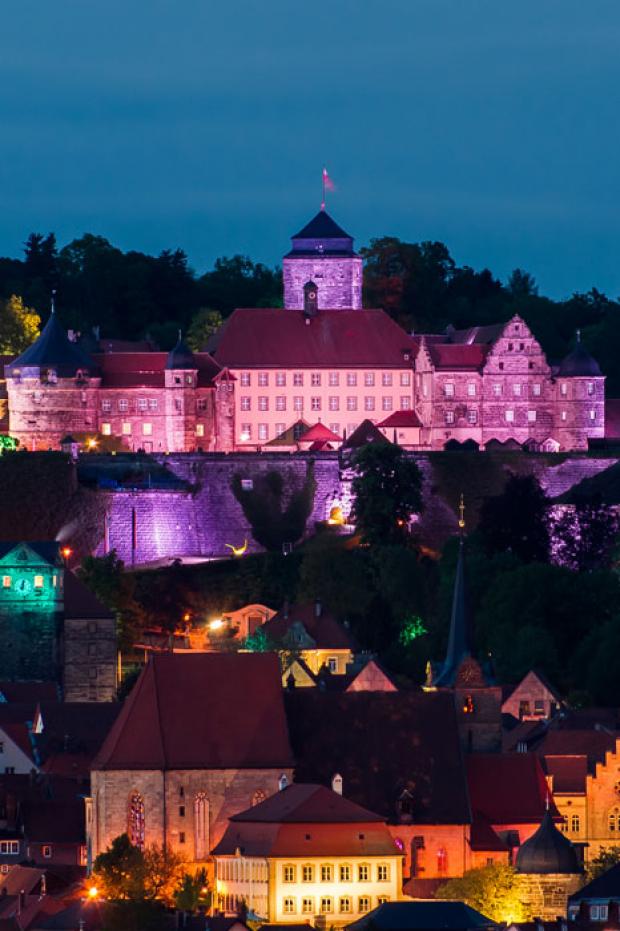 Festung Rosenberg - Foto: KRONACH leuchtet - Schedel
