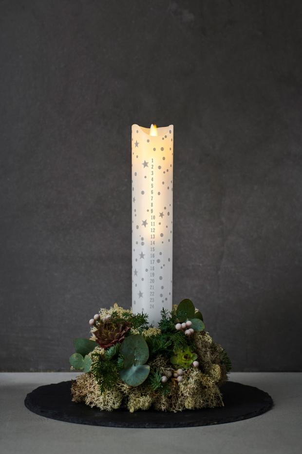 LED-Kerze Sara Calendar bei Lampenwelt