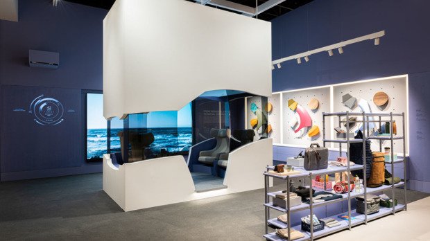 Shared-Spaces-Konzept von Ansorg, Visplay und Vizona auf der Euroshop 2020