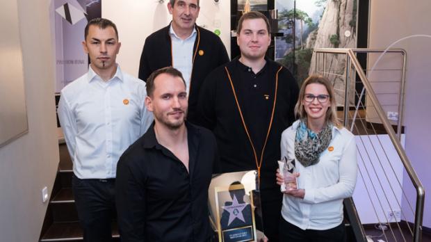 Tim Rohrbach und Team