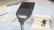 Siteco-Fluter Floodlight 20 Midi im Skatepark Karlsruhe