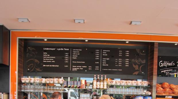 Stadtbäckerei Lindenmayer mit LED-Technik beleuchtet
