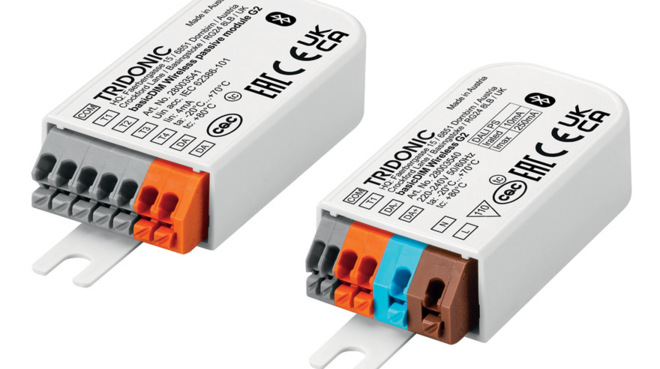 Tridonic: Basicdim wireless module G2 / Basicdim wireless passive module G2
