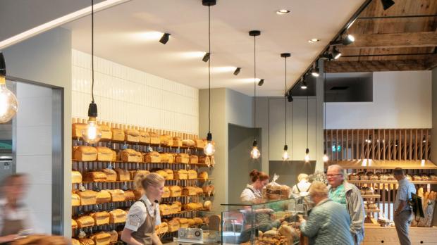 Bäro-Beleuchtung für die Traditionsbäckerei Vreugdenhil