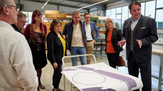 Die Werksführungen bei Oligo St. Augustin stießen auf großes Interesse