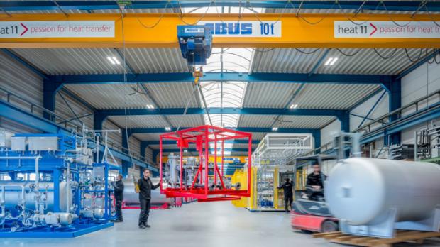Trilux-Beleuchtung bei Heat 11 in Bielefeld
