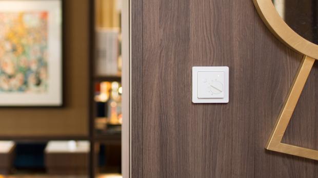 Steckdosen und Lichtschalter von Berker für das Ameron Hotel in Hamburg