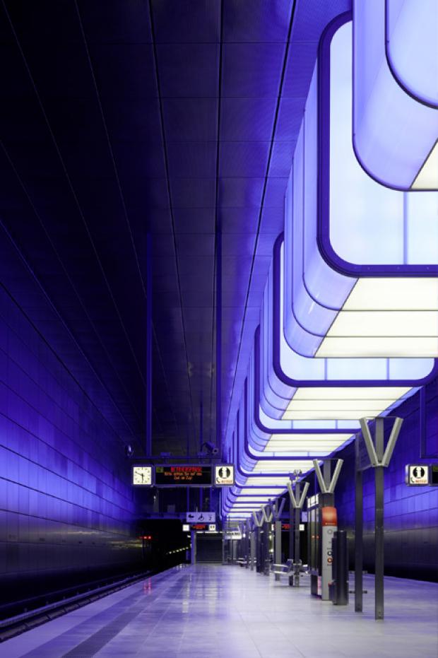 Gewinner der IALD-Awards 2013: U-Bahnhof HafenCity-Universität