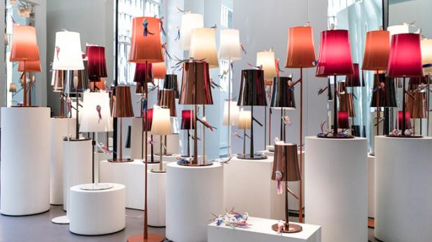 Birdie-Ausstellung Foscarin Mailand
