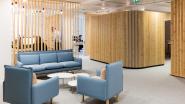 Wireflow von Vibia bei La Parisienne Assurances
