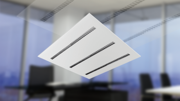 Innovation ist in mehreren Formen als Einbau- oder Anbauleuchte verfügbar und sorgt über Aluminiumreflektoren für eine gute Verteilung des LED-Lichts. 
